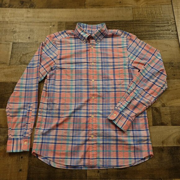 Vineyard Vines Other - Vineyard Vines plaid button down shirt men's medium pink blue plaid